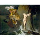 РЕПРОДУКЦИИ НА КАРТИНИ Роджър освобождава Анжелика (1819)